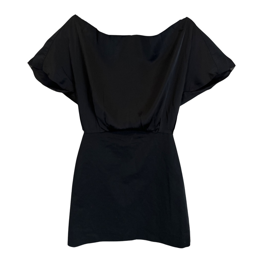 Balenciaga LBD A-Line Mini Cocktail Dress